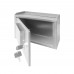 FixtureDisplays® Metal Wall-Mountable Interoffice Mailbox Donation Box 9.85x7.2x4.5
